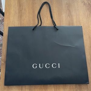 Authentic Medium Size Gucci Shopping Bag